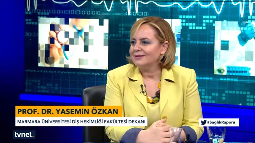 Our Dean Professor Yasemin Özkan  Was A Guest  on “Health Reports” Program